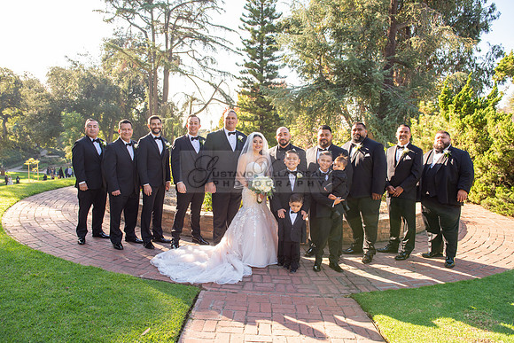 LINK 1 - K & H wedding ceremony at St Hilary Parish Catholic Church, Reception at Double Tree Hotel in Norwalk Ca, wedding photos at Penn Park in Whittier Ca by Gustavo Villarreal Photography, 32