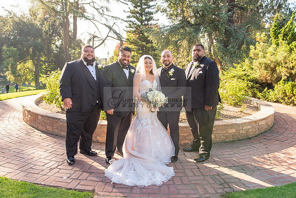 LINK 1 - K & H wedding ceremony at St Hilary Parish Catholic Church, Reception at Double Tree Hotel in Norwalk Ca, wedding photos at Penn Park in Whittier Ca by Gustavo Villarreal Photography, 32