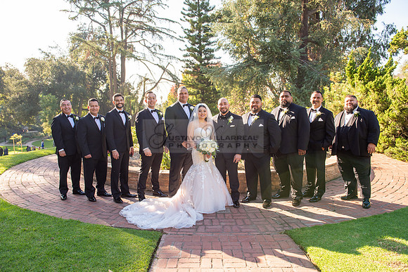 LINK 1 - K & H wedding ceremony at St Hilary Parish Catholic Church, Reception at Double Tree Hotel in Norwalk Ca, wedding photos at Penn Park in Whittier Ca by Gustavo Villarreal Photography, 32