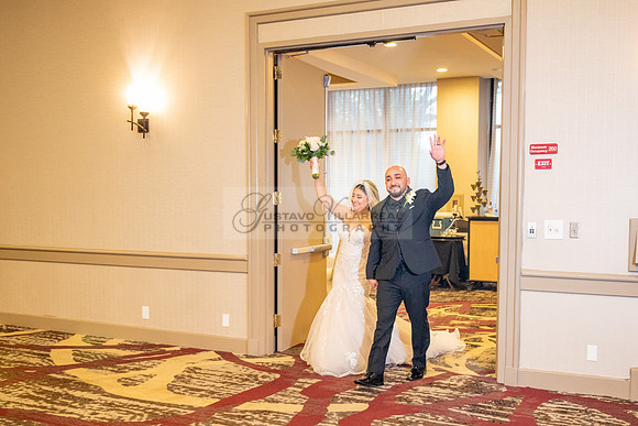LINK 1 - K & H wedding ceremony at St Hilary Parish Catholic Church, Reception at Double Tree Hotel in Norwalk Ca, wedding photos at Penn Park in Whittier Ca by Gustavo Villarreal Photography, 32
