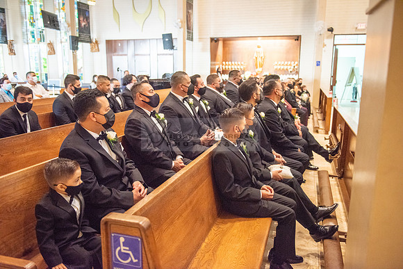 LINK 1 - K & H wedding ceremony at St Hilary Parish Catholic Church, Reception at Double Tree Hotel in Norwalk Ca, wedding photos at Penn Park in Whittier Ca by Gustavo Villarreal Photography, 32