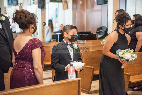 LINK 1 - K & H wedding ceremony at St Hilary Parish Catholic Church, Reception at Double Tree Hotel in Norwalk Ca, wedding photos at Penn Park in Whittier Ca by Gustavo Villarreal Photography, 32