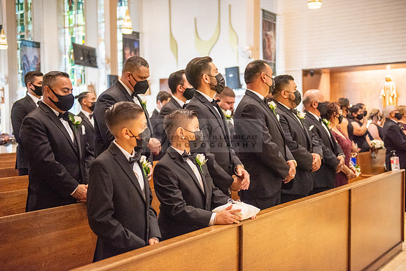 LINK 1 - K & H wedding ceremony at St Hilary Parish Catholic Church, Reception at Double Tree Hotel in Norwalk Ca, wedding photos at Penn Park in Whittier Ca by Gustavo Villarreal Photography, 32