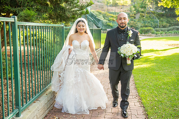 LINK 1 - K & H wedding ceremony at St Hilary Parish Catholic Church, Reception at Double Tree Hotel in Norwalk Ca, wedding photos at Penn Park in Whittier Ca by Gustavo Villarreal Photography, 32