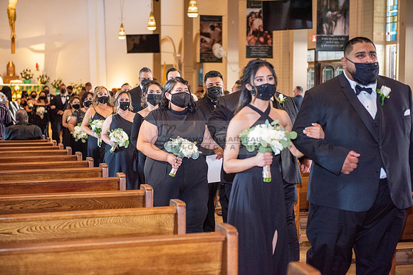 LINK 1 - K & H wedding ceremony at St Hilary Parish Catholic Church, Reception at Double Tree Hotel in Norwalk Ca, wedding photos at Penn Park in Whittier Ca by Gustavo Villarreal Photography, 32
