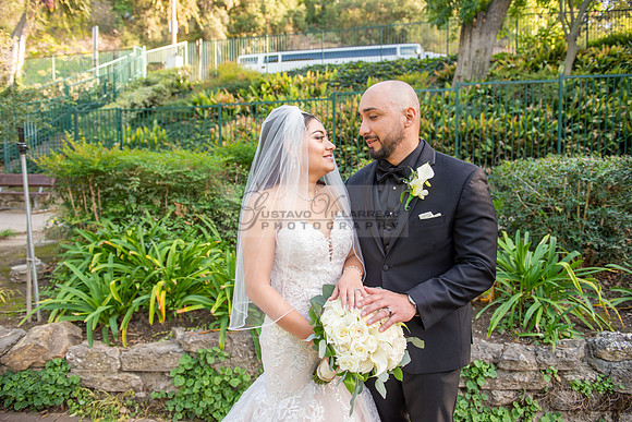 LINK 1 - K & H wedding ceremony at St Hilary Parish Catholic Church, Reception at Double Tree Hotel in Norwalk Ca, wedding photos at Penn Park in Whittier Ca by Gustavo Villarreal Photography, 32
