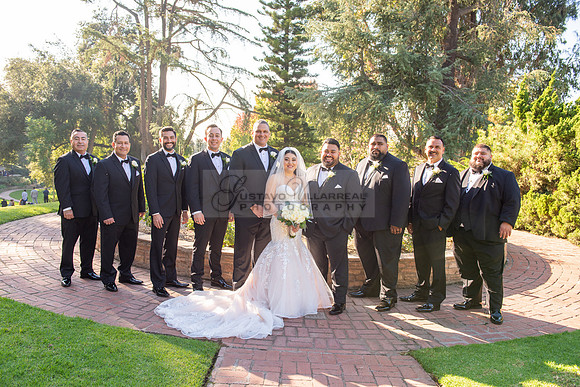 LINK 1 - K & H wedding ceremony at St Hilary Parish Catholic Church, Reception at Double Tree Hotel in Norwalk Ca, wedding photos at Penn Park in Whittier Ca by Gustavo Villarreal Photography, 32
