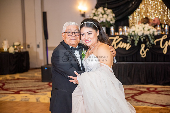 LINK 1 - K & H wedding ceremony at St Hilary Parish Catholic Church, Reception at Double Tree Hotel in Norwalk Ca, wedding photos at Penn Park in Whittier Ca by Gustavo Villarreal Photography, 32