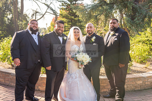 LINK 1 - K & H wedding ceremony at St Hilary Parish Catholic Church, Reception at Double Tree Hotel in Norwalk Ca, wedding photos at Penn Park in Whittier Ca by Gustavo Villarreal Photography, 32