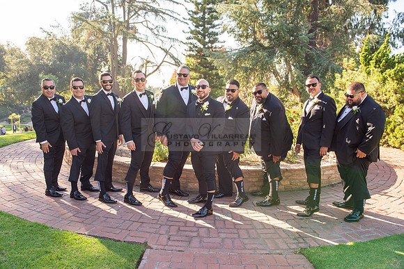 LINK 1 - K & H wedding ceremony at St Hilary Parish Catholic Church, Reception at Double Tree Hotel in Norwalk Ca, wedding photos at Penn Park in Whittier Ca by Gustavo Villarreal Photography, 32