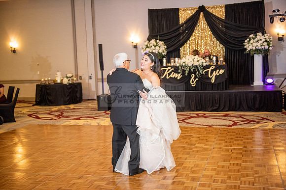 LINK 1 - K & H wedding ceremony at St Hilary Parish Catholic Church, Reception at Double Tree Hotel in Norwalk Ca, wedding photos at Penn Park in Whittier Ca by Gustavo Villarreal Photography, 32