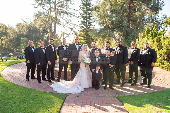LINK 1 - K & H wedding ceremony at St Hilary Parish Catholic Church, Reception at Double Tree Hotel in Norwalk Ca, wedding photos at Penn Park in Whittier Ca by Gustavo Villarreal Photography, 32