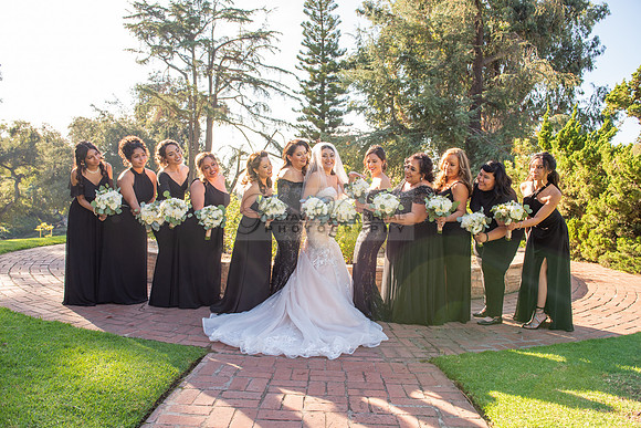 LINK 1 - K & H wedding ceremony at St Hilary Parish Catholic Church, Reception at Double Tree Hotel in Norwalk Ca, wedding photos at Penn Park in Whittier Ca by Gustavo Villarreal Photography, 32