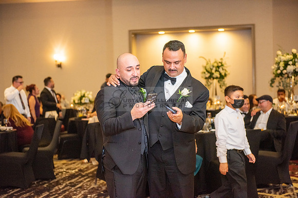 LINK 1 - K & H wedding ceremony at St Hilary Parish Catholic Church, Reception at Double Tree Hotel in Norwalk Ca, wedding photos at Penn Park in Whittier Ca by Gustavo Villarreal Photography, 32