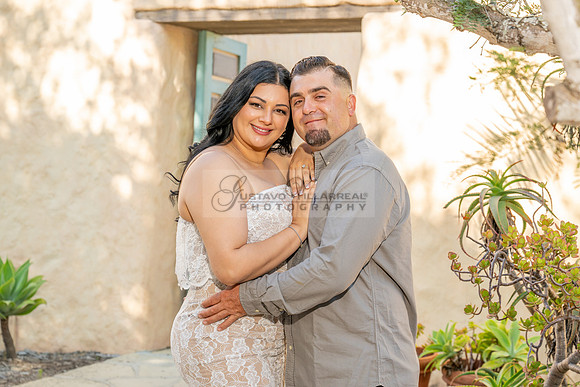 Jessica and Cory engagement photo session at Our Lady of Mount C