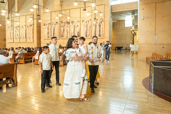 Baptism photographer, videographer at Cathedral of our Lady of Angeles in Los Angeles Ca. Gustavo Villarreal Photography, 323-633-8283, www.gvphotoandvideo.com