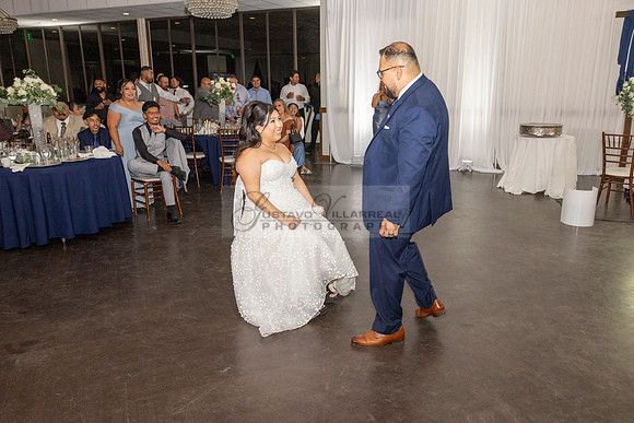 Thalial and Francisco wedding reception at La Mirada Golf course in