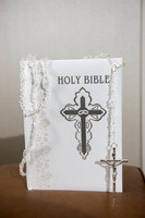 Joe and Minerva weddings ceremony at Holy family church in Pasad