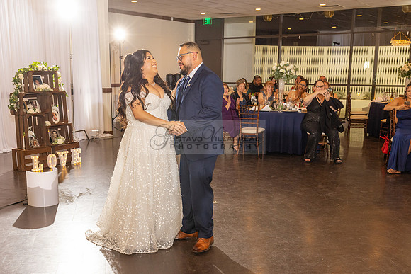 Thalial and Francisco wedding reception at La Mirada Golf course in