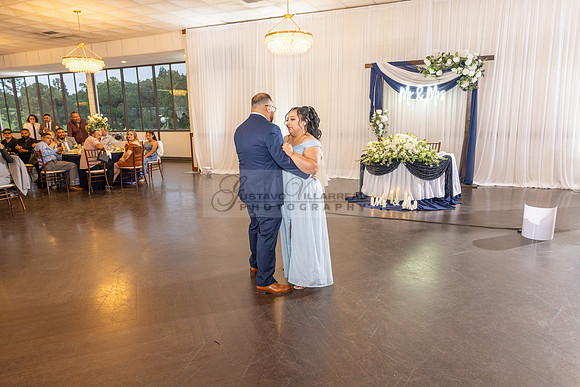 Thalial and Francisco wedding reception at La Mirada Golf course in