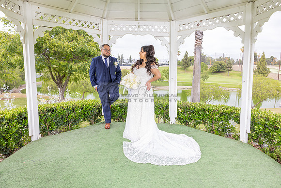 Thalial and Francisco wedding reception at La Mirada Golf course in