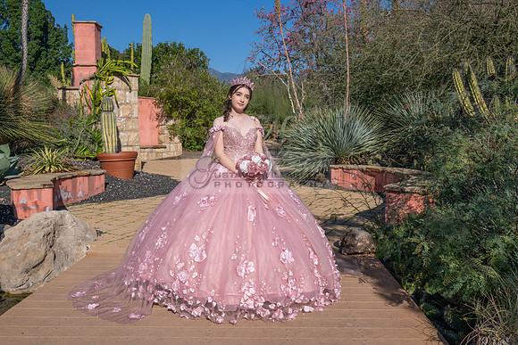 Clarissa Quezada quinceanera photo session at Los Angeles County Arboretum & Botanic Garden in Arcadia Ca. Photos, video by Gustavo Villarreal Photography, 323-633-8283, www.gvphotoandvideo.com
