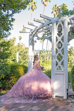Clarissa Quezada quinceanera photo session at Los Angeles County Arboretum & Botanic Garden in Arcadia Ca. Photos, video by Gustavo Villarreal Photography, 323-633-8283, www.gvphotoandvideo.com