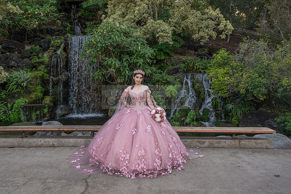Clarissa Quezada quinceanera photo session at Los Angeles County Arboretum & Botanic Garden in Arcadia Ca. Photos, video by Gustavo Villarreal Photography, 323-633-8283, www.gvphotoandvideo.com