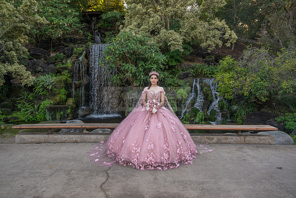 Clarissa Quezada quinceanera photo session at Los Angeles County Arboretum & Botanic Garden in Arcadia Ca. Photos, video by Gustavo Villarreal Photography, 323-633-8283, www.gvphotoandvideo.com