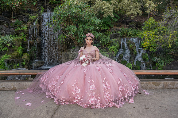 Clarissa Quezada quinceanera photo session at Los Angeles County Arboretum & Botanic Garden in Arcadia Ca. Photos, video by Gustavo Villarreal Photography, 323-633-8283, www.gvphotoandvideo.com