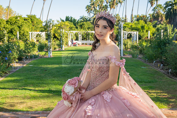Clarissa Quezada quinceanera photo session at Los Angeles County Arboretum & Botanic Garden in Arcadia Ca. Photos, video by Gustavo Villarreal Photography, 323-633-8283, www.gvphotoandvideo.com