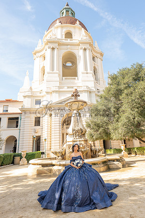 Josephine Sotelo quinceanera photo session at Pasadena City Hall in Pasadena Ca by Gustavo Villarreal Photography, 323-633-8283, www.gvphotoandvideo.com