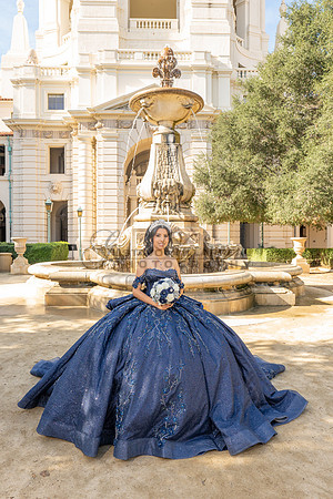 Josephine Sotelo quinceanera photo session at Pasadena City Hall in Pasadena Ca by Gustavo Villarreal Photography, 323-633-8283, www.gvphotoandvideo.com