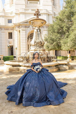 Josephine Sotelo quinceanera photo session at Pasadena City Hall in Pasadena Ca by Gustavo Villarreal Photography, 323-633-8283, www.gvphotoandvideo.com