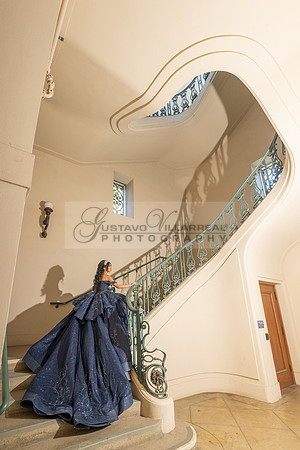 Josephine Sotelo quinceanera photo session at Pasadena City Hall in Pasadena Ca by Gustavo Villarreal Photography, 323-633-8283, www.gvphotoandvideo.com