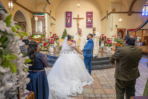 LINK #2-Roberto y Brenda wedding celebration, ceremony at St. Thomas Apostle Catholic Church, reception at Royal Banquet Hall in Glendale, Gustavo Villarreal Photography, videography, 323-633-8283, ww