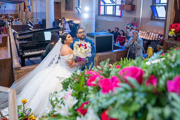LINK #2-Roberto y Brenda wedding celebration, ceremony at St. Thomas Apostle Catholic Church, reception at Royal Banquet Hall in Glendale, Gustavo Villarreal Photography, videography, 323-633-8283, ww