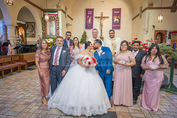 LINK #2-Roberto y Brenda wedding celebration, ceremony at St. Thomas Apostle Catholic Church, reception at Royal Banquet Hall in Glendale, Gustavo Villarreal Photography, videography, 323-633-8283, ww