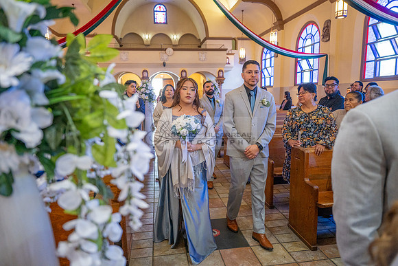 LINK #2-Roberto y Brenda wedding celebration, ceremony at St. Thomas Apostle Catholic Church, reception at Royal Banquet Hall in Glendale, Gustavo Villarreal Photography, videography, 323-633-8283, ww