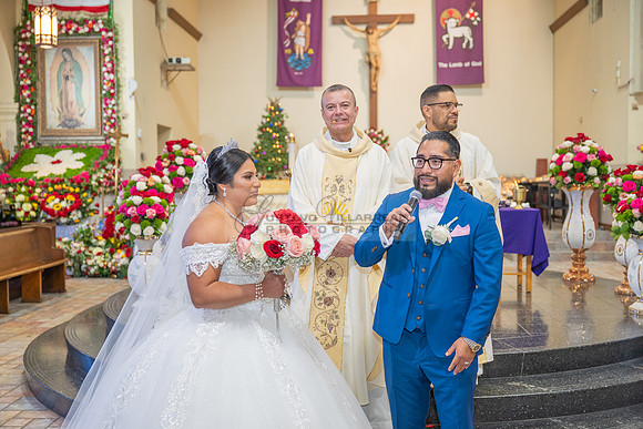 LINK #2-Roberto y Brenda wedding celebration, ceremony at St. Thomas Apostle Catholic Church, reception at Royal Banquet Hall in Glendale, Gustavo Villarreal Photography, videography, 323-633-8283, ww