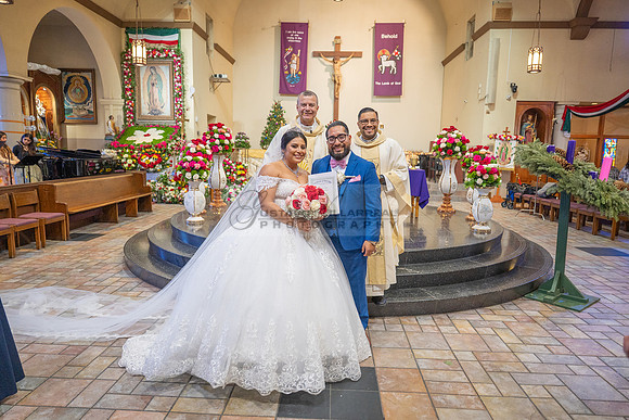 LINK #2-Roberto y Brenda wedding celebration, ceremony at St. Thomas Apostle Catholic Church, reception at Royal Banquet Hall in Glendale, Gustavo Villarreal Photography, videography, 323-633-8283, ww