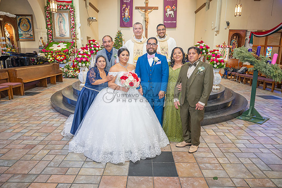 LINK #2-Roberto y Brenda wedding celebration, ceremony at St. Thomas Apostle Catholic Church, reception at Royal Banquet Hall in Glendale, Gustavo Villarreal Photography, videography, 323-633-8283, ww