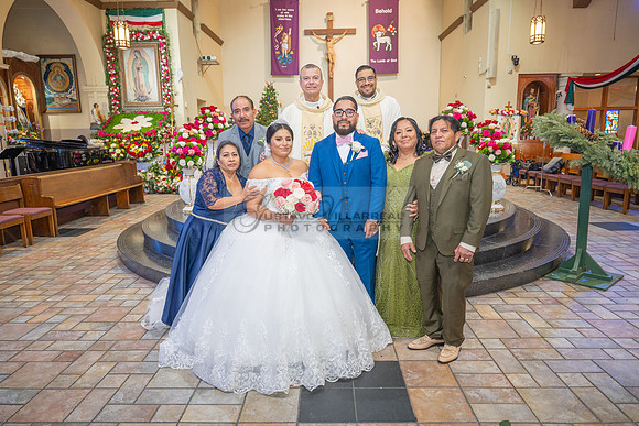 LINK #2-Roberto y Brenda wedding celebration, ceremony at St. Thomas Apostle Catholic Church, reception at Royal Banquet Hall in Glendale, Gustavo Villarreal Photography, videography, 323-633-8283, ww