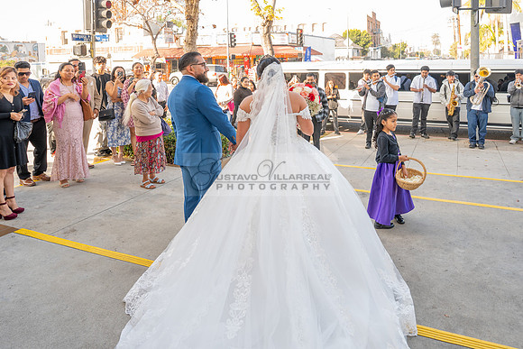 LINK #2-Roberto y Brenda wedding celebration, ceremony at St. Thomas Apostle Catholic Church, reception at Royal Banquet Hall in Glendale, Gustavo Villarreal Photography, videography, 323-633-8283, ww