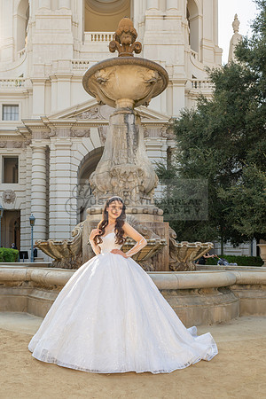 Camila Campa quinceanera, sweet 16 photo session in Pasadena Ca,