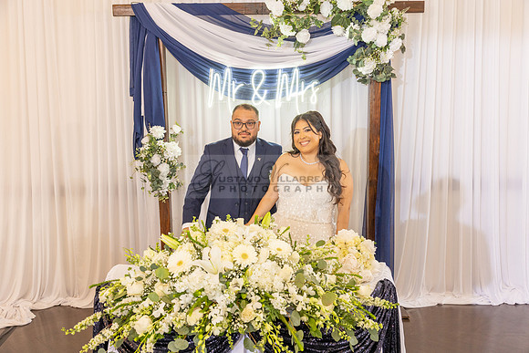 Thalial and Francisco wedding reception at La Mirada Golf course in