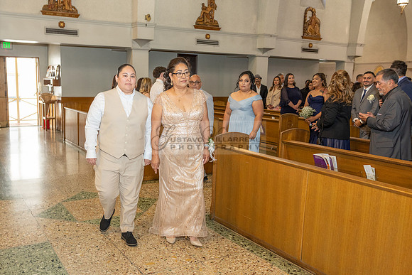 Thalial and Francisco wedding reception at La Mirada Golf course in