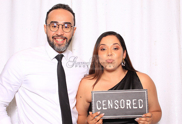 Stephanie and Albert wedding celebration, photo booth in Redondo Beach Ca, Gustavo Villarreal Photography, 323-633-8283, www.gvphotoandvideo.com