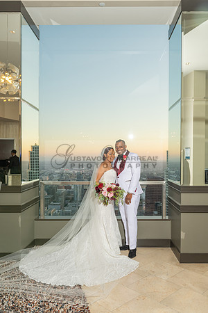 Antecia and Terry Wedding celebration, reception at City Club Los Angeles Ca, photography and videography by Gustavo Villarreal, 323-633-8283, www.gvphotoandvideo.com