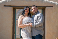 Jessica and Cory engagement photo session at Our Lady of Mount C